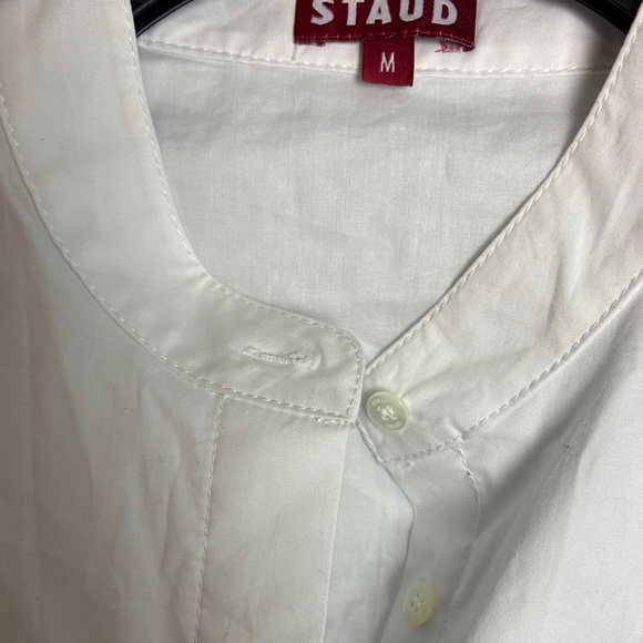 Staud Lorenza midi dress white sold out online - Picture 9 of 15